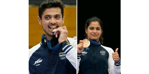 मनु भाकर और स्वप्निल कुसाले समेत कई भारतीय एथलीट्स का नीता अंबानी ने इंडिया हाउस में किया स्वागत